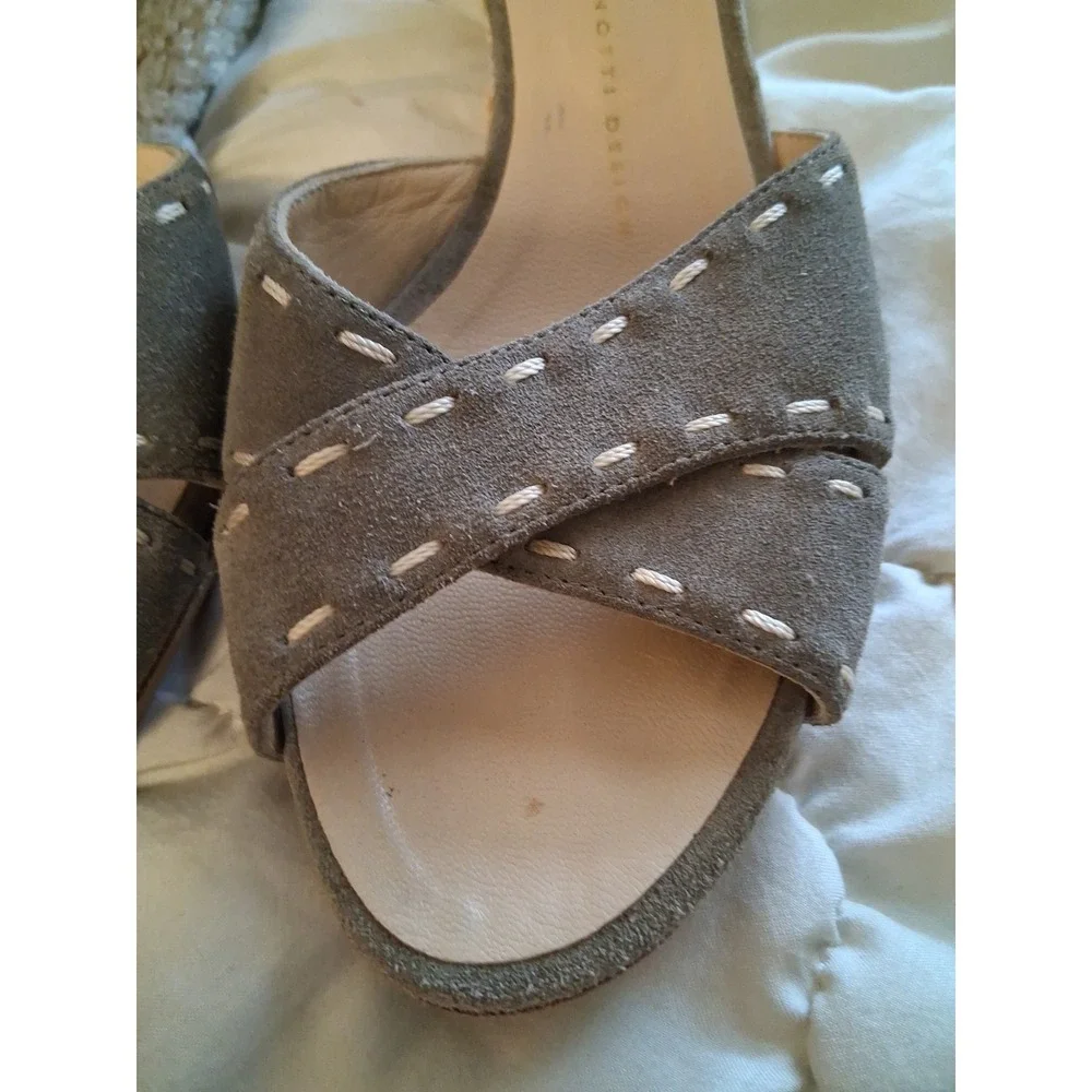 Giuseppe Zanotti Koka Jasmin Espadrille Wedge Heels Size 38